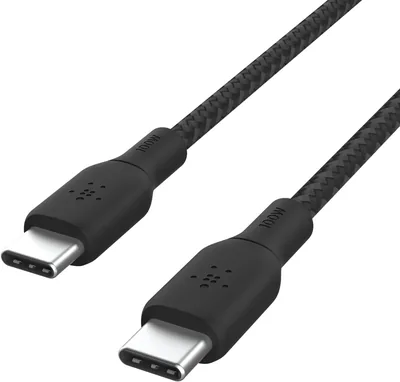Belkin Braided USB-C to C 2.0 100W Cable 2m Black