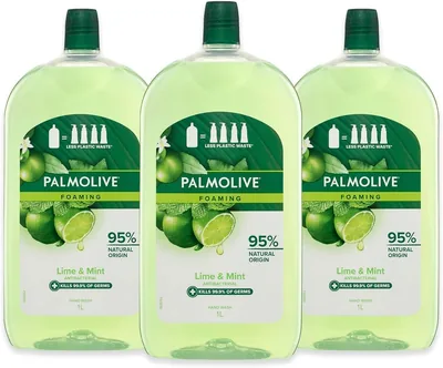 Palmolive Foaming Antibacterial Hand Wash Value Pack (3 x 1L) - Best Deal