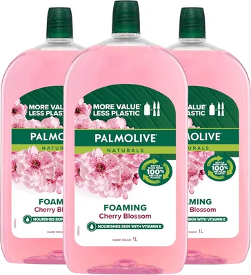 Palmolive Foaming Hand Wash Cherry Blossom 3 x 1L Best Deal