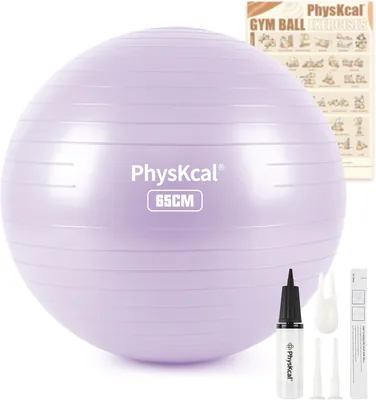 PhysKcal Gym Ball 55-85cm Exercise Ball Best Deal