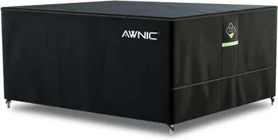 AWNIC Garden Furniture Covers 22% Off - Vattdikt med hängare, väderbeståndig 420D Oxford, Windproof och UV-skydd utomhus