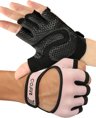 COFIT Ademende Fitness Handschoenen met Antislipgreep en Polswering voor Mannen en Vrouwen, Uitstekende Grip & Palm P, Best Deal