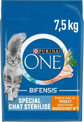 Purina One Stérilisé Purina One Aliment pour Chat Adulte avec Poulet 7.5 kg Best Deal