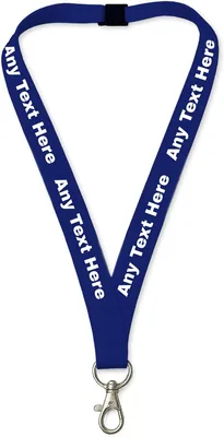 Personalised Printed Lanyards - Any Text Colour | Best Deal