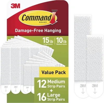 Command Picture Hanging Strips 15 lb & 10 lb