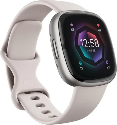 Fitbit Sense 2 - 20% Off Lunar White/Platinum