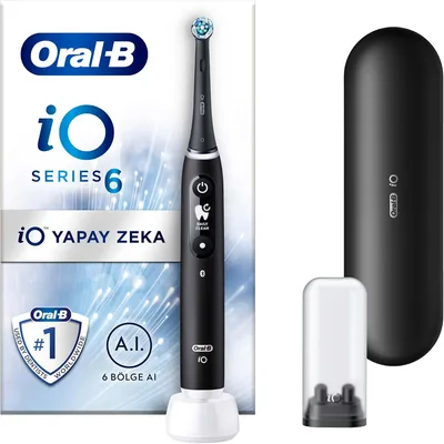 Oral-B IO Series 6 Czarny + etui - Najlepsza cena