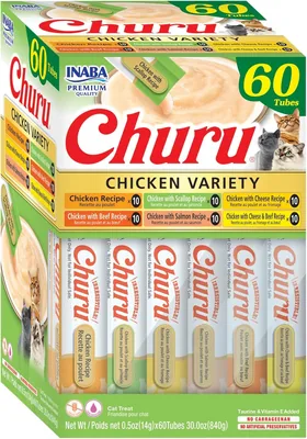 INABA Churu Cat Treats 14g x 60 - 12% Off