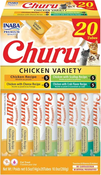 Inaba churu treats for cats chicken variety 20 * 14g