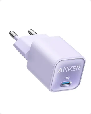 Anker Ładowarka USB C GaN 30 W Nano 3 PIQ 3.0, szybka ładowarka dla iPhone 16/16 Pro/16 Pro Max/15 Pro - Best Deal