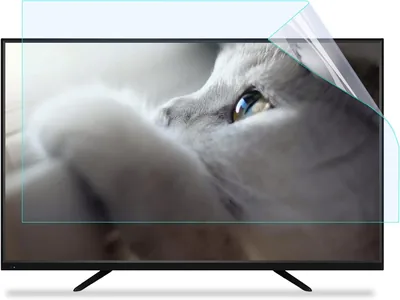 43-75 Inch TV Screen Protector Film - Anti Glare Blue Light