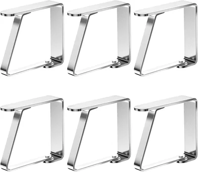 Clips per Tende da Tavolo Newaner 6 Pezzi - Sconto del 5%