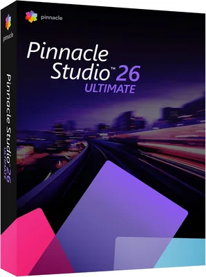 Estudio Pinnacle 26 Ultimate | Software de Edición de Video y Grabación de Pantalla Profesional [Tarjeta de Clave PC]