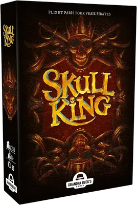 Skull King, Jeu de Pliage et Paris des Pirates - 2 à 8 Joueurs à partir de 8 ans - 9% de Réduction