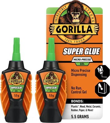 Gorilla Super Glue Gel 2-Pack | 62% Off