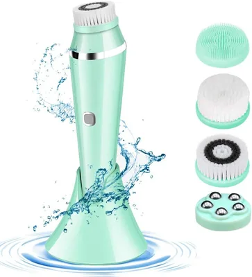 Cepillo de Limpieza Facial Eléctrico Recargable, 10% de Descuento
