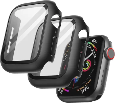 Étui JETech avec protecteur d'écran Compatible Apple Watch SE 3/2/1 (2025/2022/2020) / Série 6 44mm, Pleine Protection - 10% de réduction