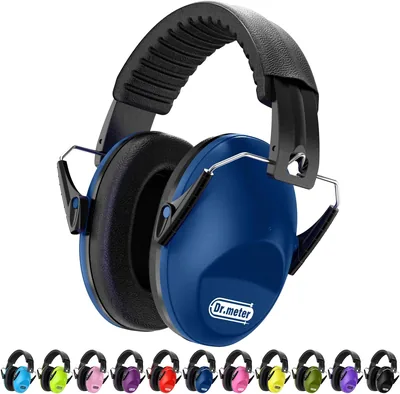 Dr.meter Ear Muffs for Noise Reduction SNR27.4, Kids Ear Pro