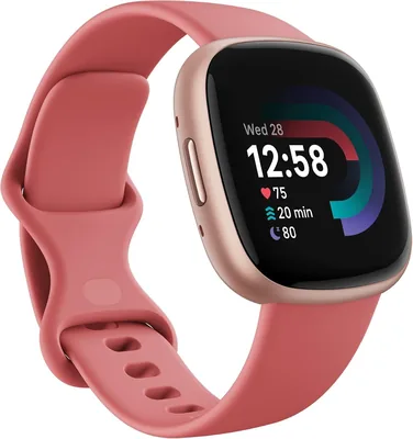 Fitbit Versa 4 Smartwatch, GPS, Long Battery