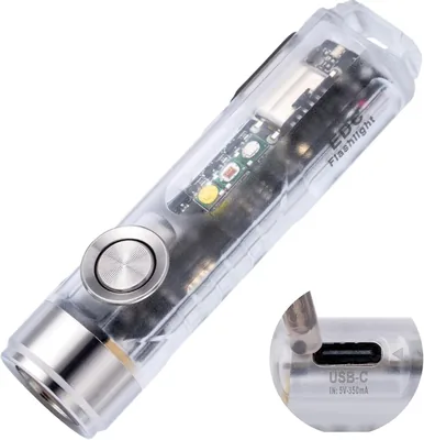 RovyVon Aurora A8 4th Gen USB C Keychain Flashlight 20% Off