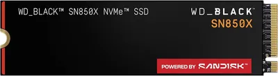 WD Black SN850X SSD NVMe 2TB (lettura fino a 7300MB/s, scrittura fino a 6600MB/s, M.2 2280, PCIe Gen 4) - Migliore Affare