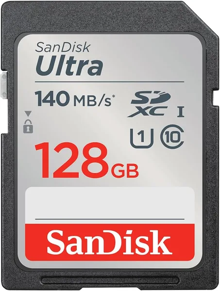 SanDisk 128GB Ultra SDXC UHS-I Memory Card