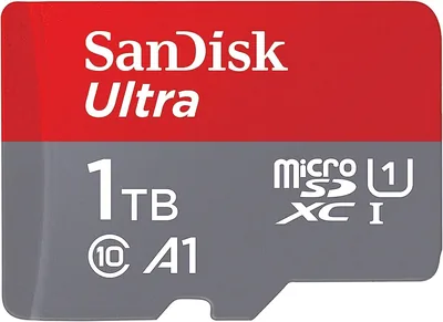 SanDisk 1TB MicroSDXC Card - UHS-I, C10, A1 - Best Deal
