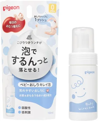 Pigeon Weak Acidity Foam 3.4 fl oz, Hypoallergenic Baby Butt Clean, Best Deal