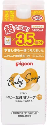 Pigeon Baby Full Body Foam Soap, 40.9 fl oz (Refill), Best Deal