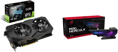 ASUS ROG Herculx RTX 2060 Graphics Card - Anti-Sag Bracket
