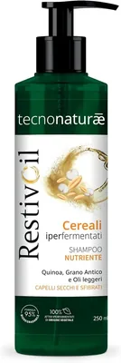 RestivOil Tecnonaturae Shampoo Nutriente per Capelli Secchi e Squamosi, Olio Leggero Biodegradabile, 250 ml - 26% di Sconto