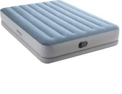 Mattress Intex 64159: Colchón Inflable Doble con Bomba Eléctrica USB, Se Infla en 4 Minutos, Capacidad Máxima de Peso