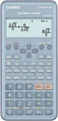 Casio FX-82ESPLUS-2BUWDT Scientific Calculator, 10+2 Digits