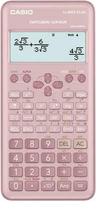 Casio Standard Scientific Calculator PINK - Non Programmable 10+2 digits