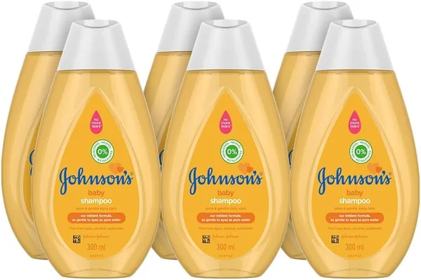Johnson's No More Tears Baby Shampoo 300ml (Pack of 6) Best Deal