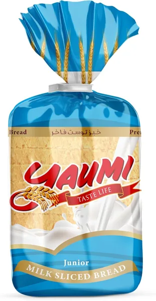 خبز الحليب المقطع يومي 300 جم - توفر 10%