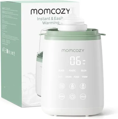 Momcozy Calentador de Biberones Rápido 12% Off - Control Preciso de Temperatura y Temporizador