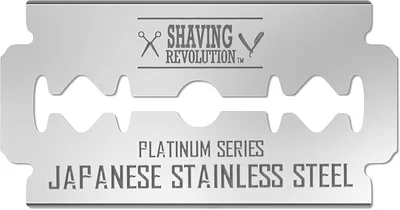 Platinum Double Edge Razor Blades - 100 Count