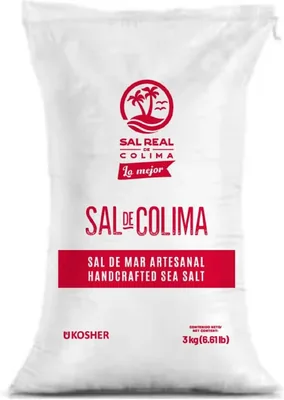 Sal de mar en grano 100% artesanal y natural - Costal 3 kg