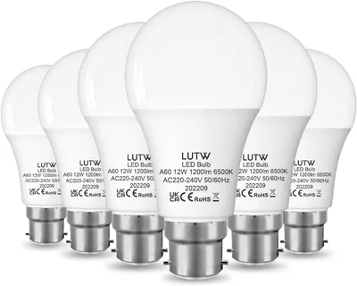 LUTW B22 LED Bayonet Bulb 12W 6500K Cool White Best Deal
