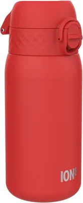 Butelka na wodę ION8 dla dzieci ze stali nierdzewnej, 400 ml/13 oz, nieocieplana, szczelna, łatwa do otwarcia, bezpieczny zamek