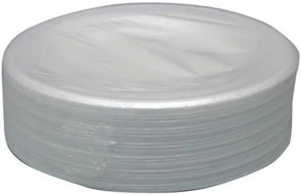 Al Jaleeb Medium Foam Plate 25-Pieces, 9 Inch Diameter
