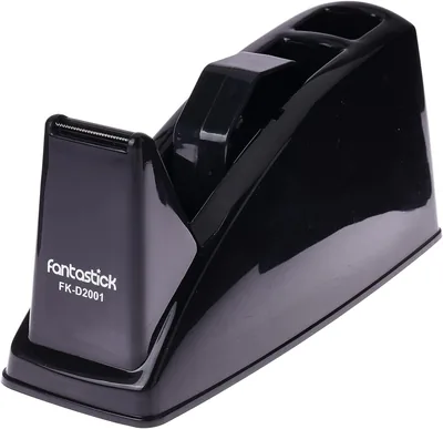 Fantastick Tape Dispenser 1-Inch & 3-Inch Dual Core, Large Black - 30% Off