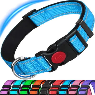 ATETEO Dog Collar Reflective Adjustable Puppy Collar
