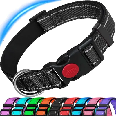 ATETEO Dog Collar - Reflective Adjustable Puppy Collar Best Deal