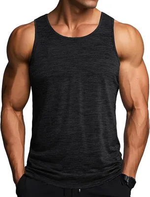 MAGCOMSEN Herren Tanktop Leichtes Sleeveless Quick Dry Sport-T-Shirt Laufen Fitness Tank Shirts Sommer Outdoor Funktion Best Deal