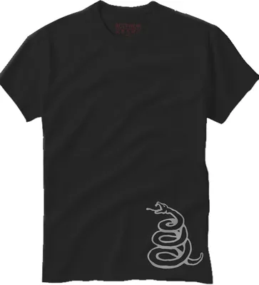 Serpiente Metal Black Album Rott Wear PLAYERA