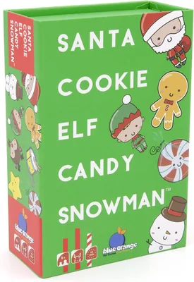 Dolphin Hat Games Santa Cookie Elf Candy Snowman Card Game