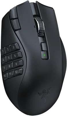 Razer Naga V2 Wireless MMO Mouse: 19 Buttons, HyperScroll, Focus Pro