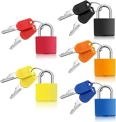 TakFree 5pcs Colored Suitcase Locks with Keys - 7% Off